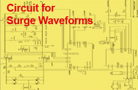 circuit for surge wavwforms
